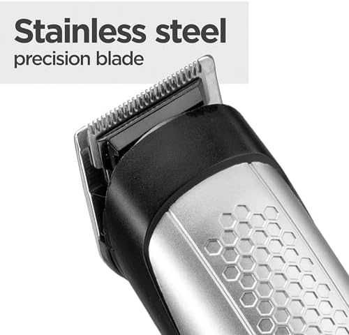 Нов BaByliss Комплект за Мъже, Тример за Брада и Нос, Водоустойчив