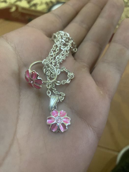 Inel+colier din argint