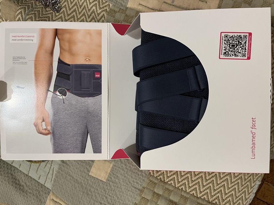 Подсилен лумбален ортопедичен колан за кръст – Lumbamed facet