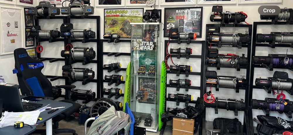 Troliu electric 12V sau 24V Platforma OffRoad Militar Pompieri si alte