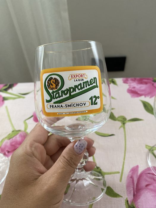 Фужеры чешские