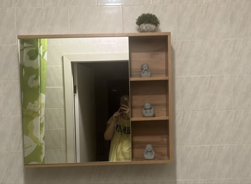 Зеркальный шкаф для ванной