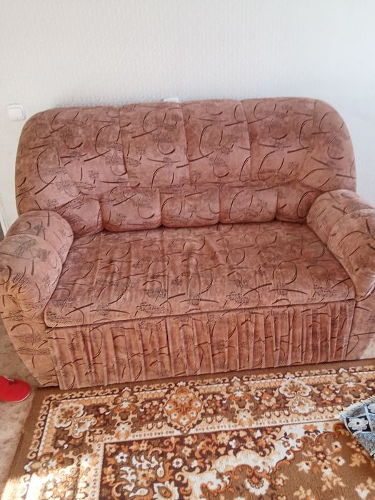 Сп.гарнитур. Диван 2ка. Б/у.