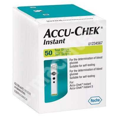 NOU Glucometru Accu-Chek Instant + 50 TESTE