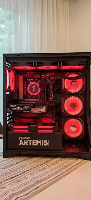 Геймърско Мощнo РС Intel R5 9600X/32Gb D5/1TB SSD/MSI RTX 5060/Гаранция