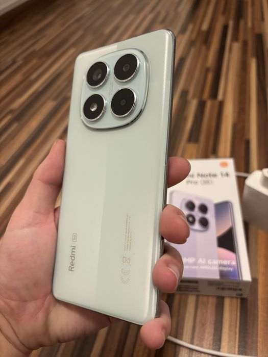 Telefon Xiaomi Redmi Note 14 Pro ca Nou 5G Fullbox 256GB 8GB Ram Green