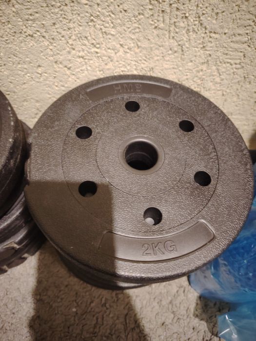 Gantere + bara Z + 100 kg