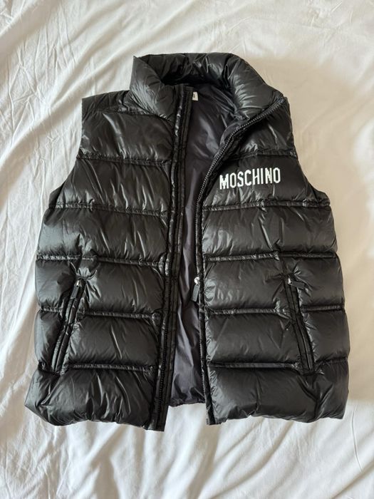 Черен елек Moschino