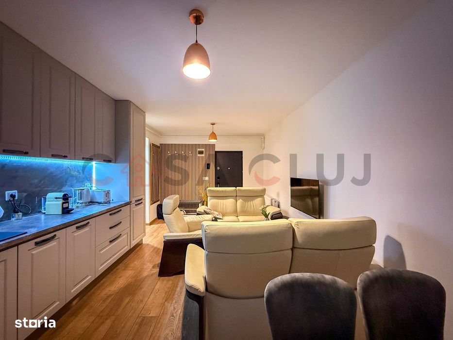 Apartament cu 2 camere, la cheie, garaj, bloc nou!