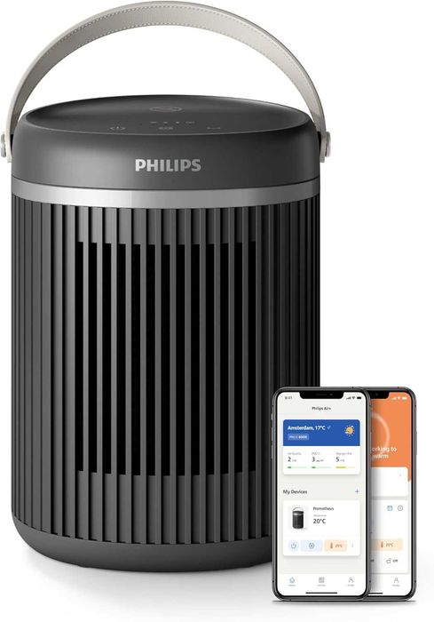 Компактен керамичен нагревател Philips серия 3000 2000W, 1-37C, CX3120