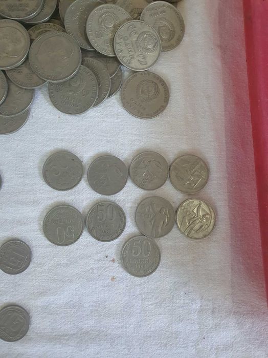 Монеты Рубли СССР и Зарубежные