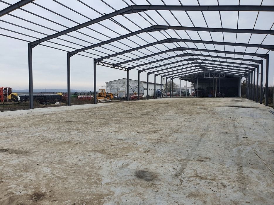 Constructii hale structuri metalice demontabile surub montaj agricole