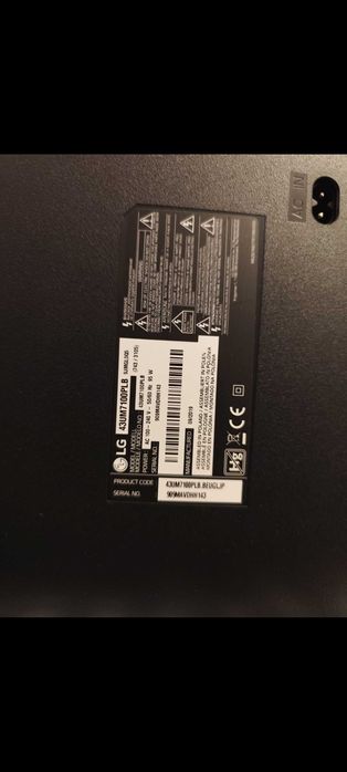 Televizor LG fara imagine ,defect,108,125 cm