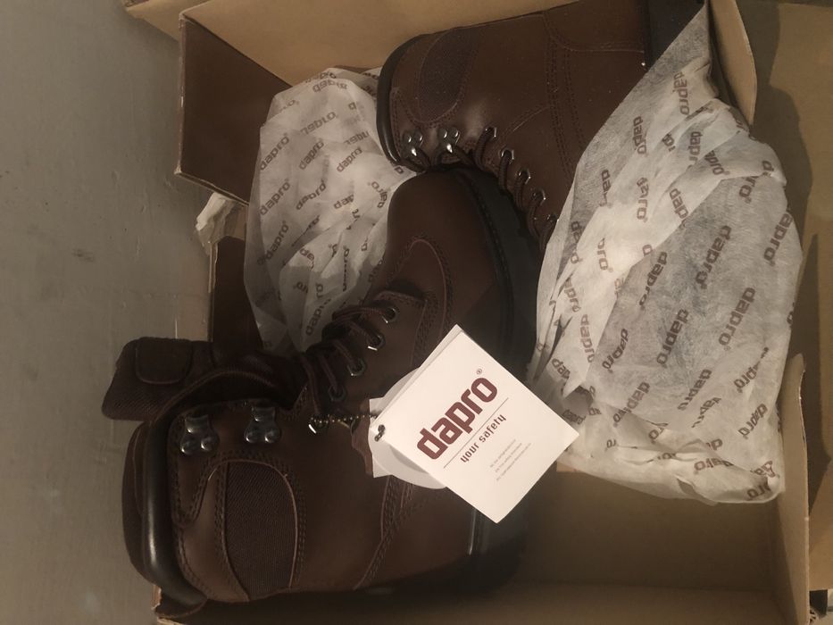 Кожаные ботинки СИЗ