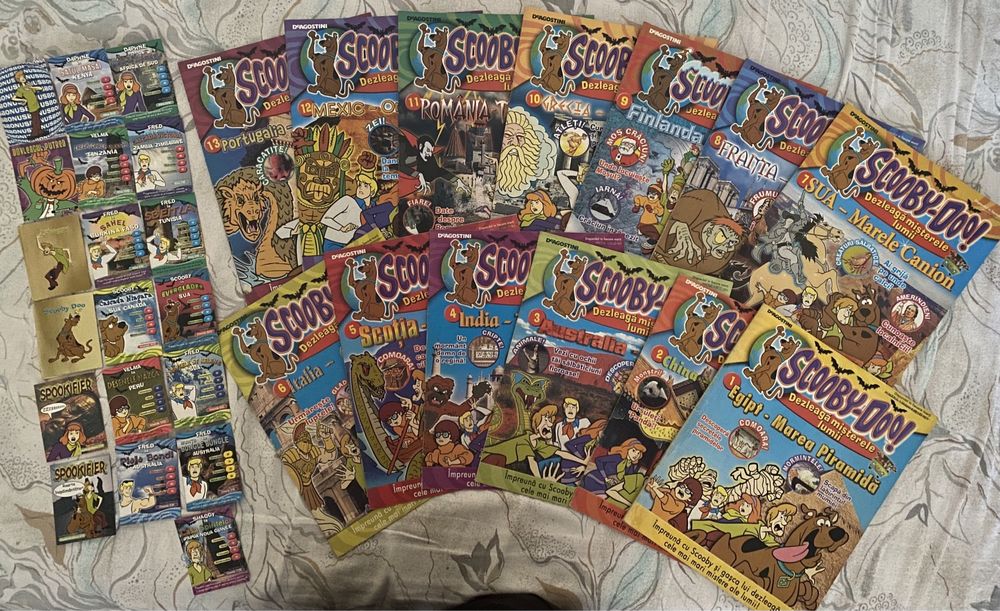Schimb reviste si cartonase Scooby-Doo