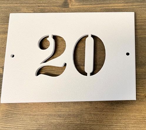 Numere de casa personalizate