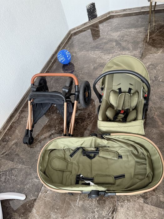 Cariucior 3 in 1 ROTI DE CAUCIUC si suspensii!