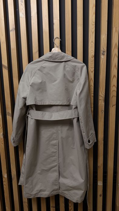 Zara тренч прямой с поясом