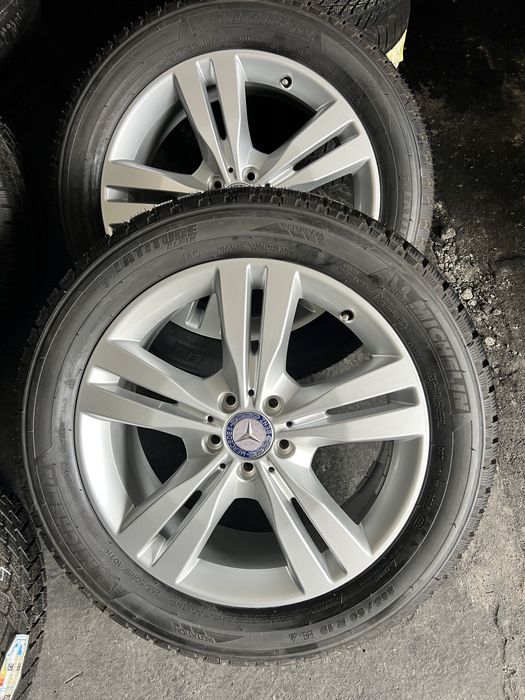 Roti NOI Mercedes  cod original (A1664010702  ) ML , GLE , GLK , GL + anvelope 255/50/19 , Michelin !