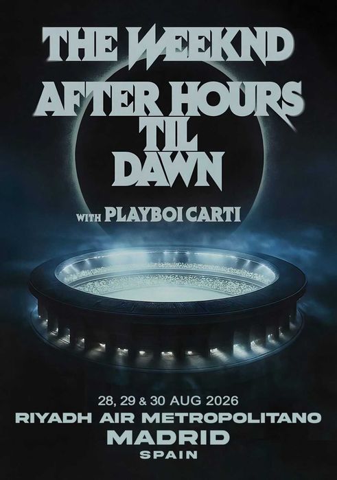 BILET THE WEEKND Madrid / Official Platinum Ticket /28 August 2026