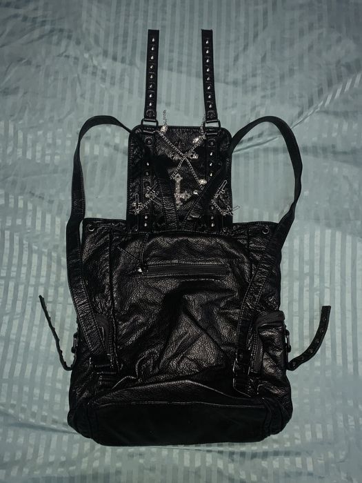 кожаная сумка гот