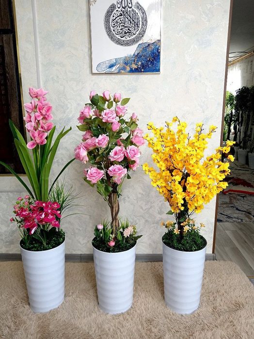 Суний гуллар, искусственные цветы и растения