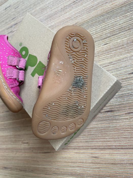 Pantofi barefoot, canvas, talpa flexibila - Froddo, Roz Ciclam - 20