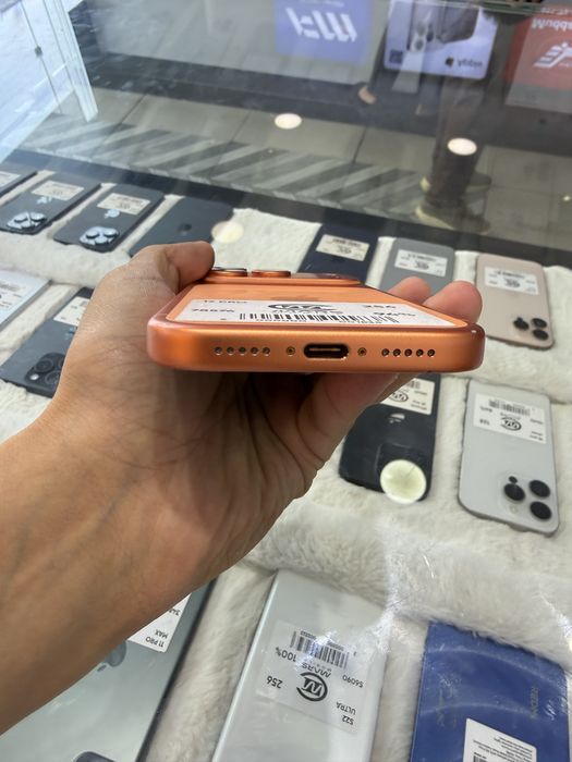 Iphone 17 Pro Orange full komolekt 256 gb Sim+Esim 94% Nasiya Savdoga