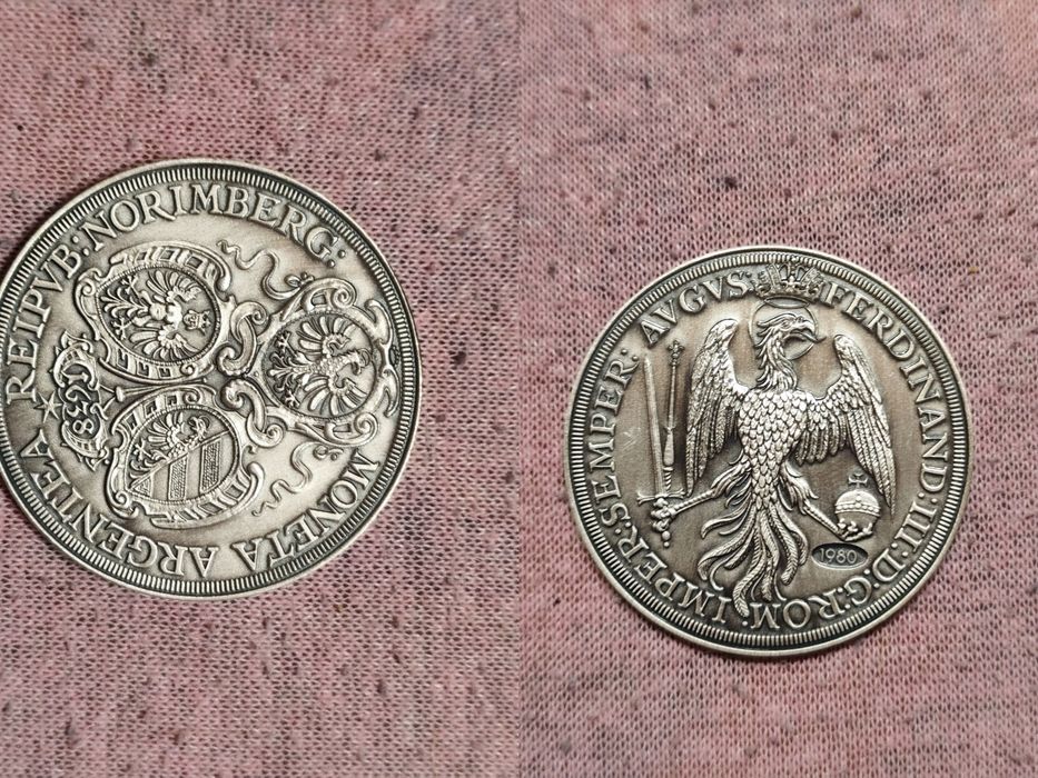 Lot monede și talere argint