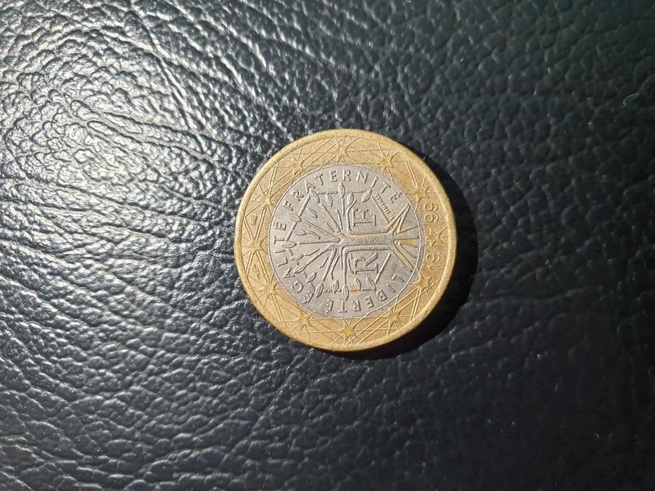 Moneda de 1 euro 1999 origine Franța