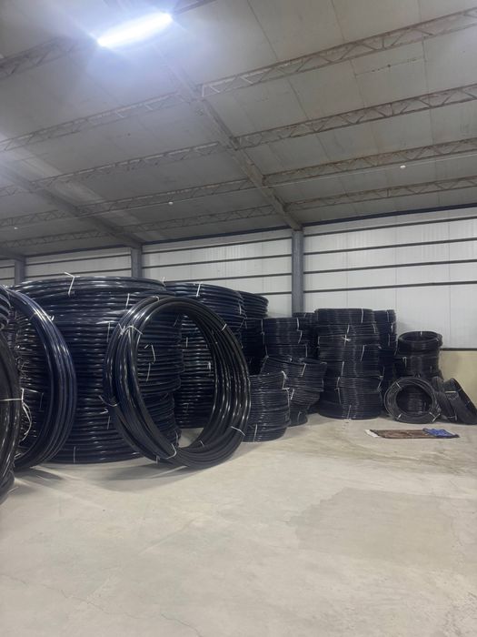 Рулон ПВХ труба канализация. Водопровод