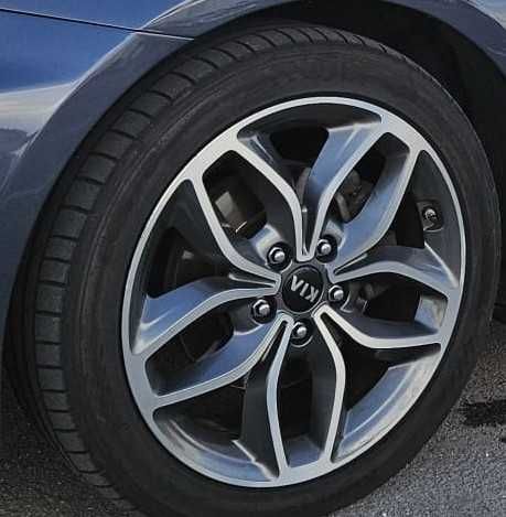 JANTE ORIGINALE KIA/KHYUNDAI de aliaj R18"+ 4 Anvelope de vara 1.000 LEI/BUC