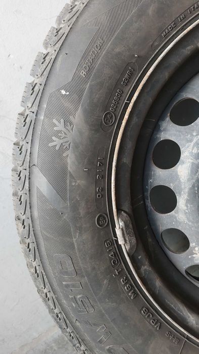 Зимни гуми - 185/70/14 с железни джанти - 51/2Jx14 ET39 за Opel