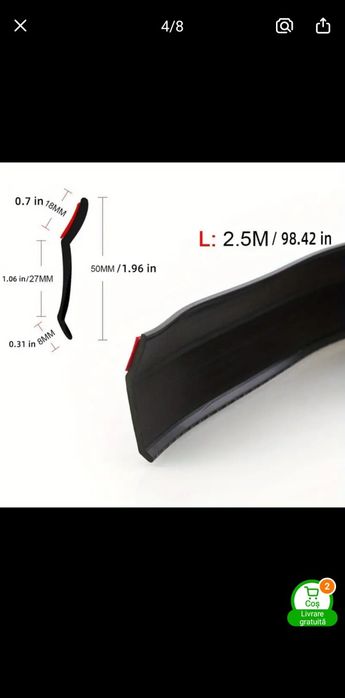 Vand Lip prelungire bara fata universal