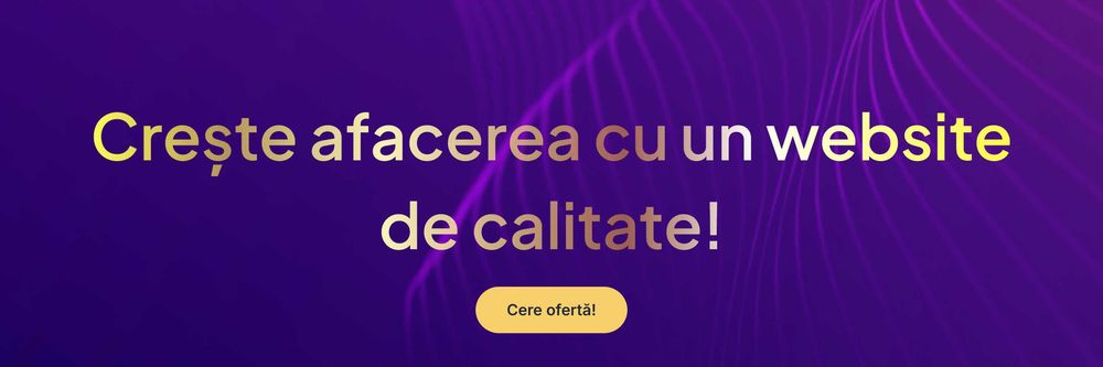 Creare Website de prezentare