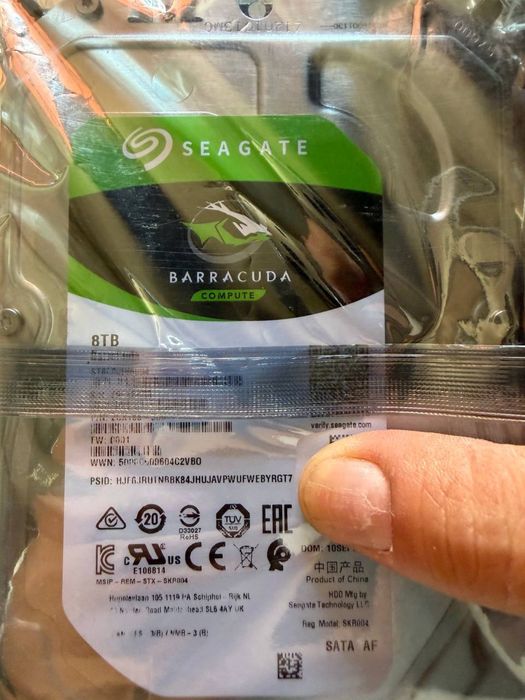 HDD seagate 8 tb