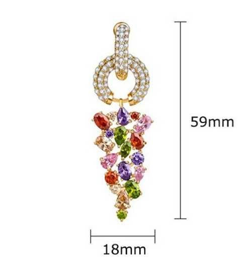 cercei model unicat din aur 18 k