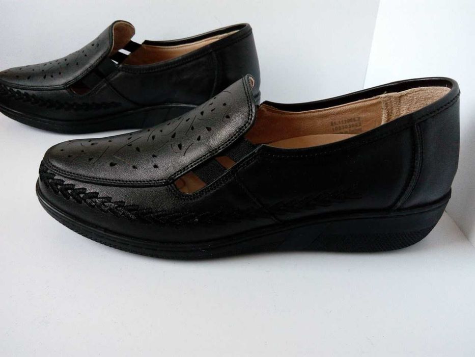 кожаные туфли р.38