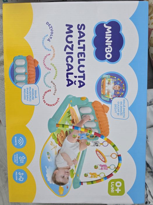 Carucior,balansoar electric,salteluta muzicala,balansoar cu vibratii.