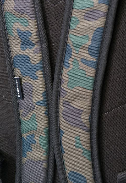 Converse, Унисекс раница с камуфлажна шарка, Каки