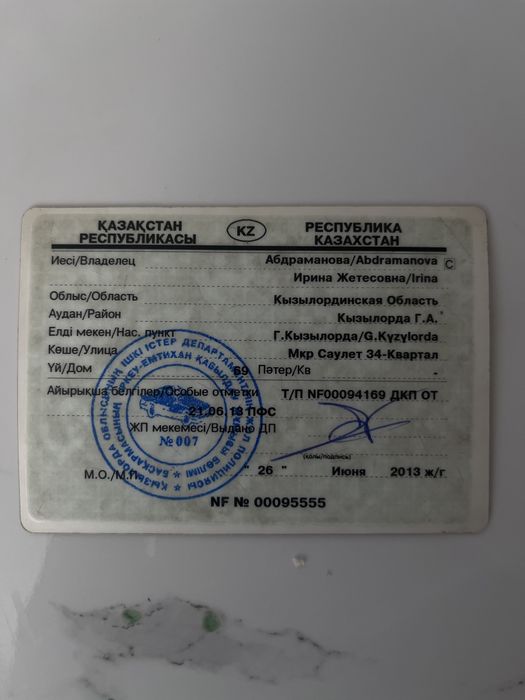 Техпаспорт Hyundai Accent