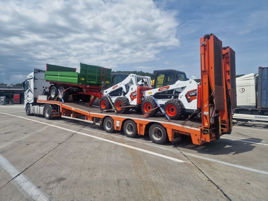 Mercedes Actros 1844 MP3 cu trailer Nooteboom
