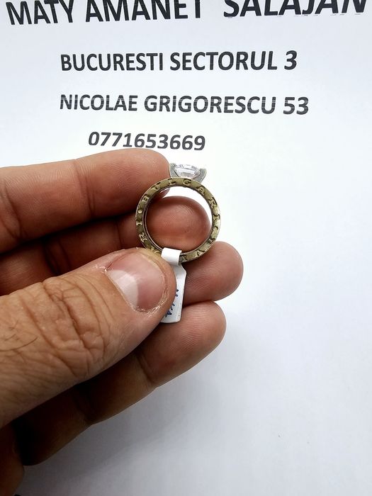 Vand inel din aur 14 k 7.4 g cod 273