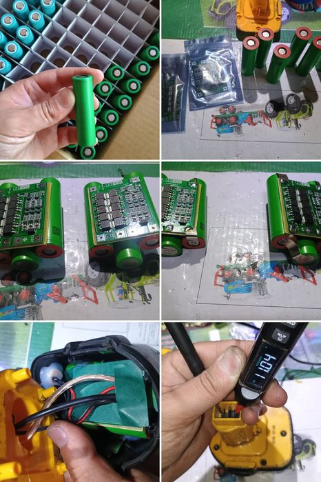 Ремонт, рециклиране и изработка на литиево йонни батерии