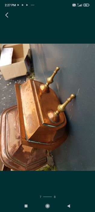 Fântână din cupru cu elemente din bronz/sec.XIX