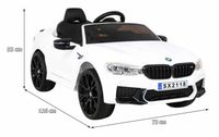 Masinuta electrica pentru copii BMW M5 F90 (2118) Alb