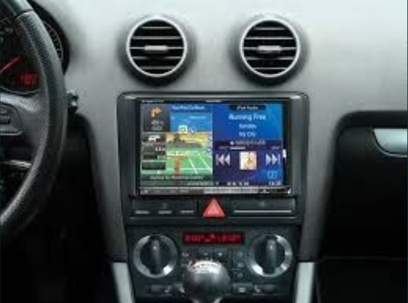 Rama adaptoare AUDI A3 2DIN DUPA 2003 Radio CD DVD navigație MP5