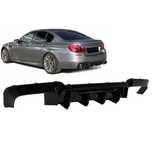 Difuzor M5 Competition Prelungire Bara Spate M BMW F10 F11, Negru Luci