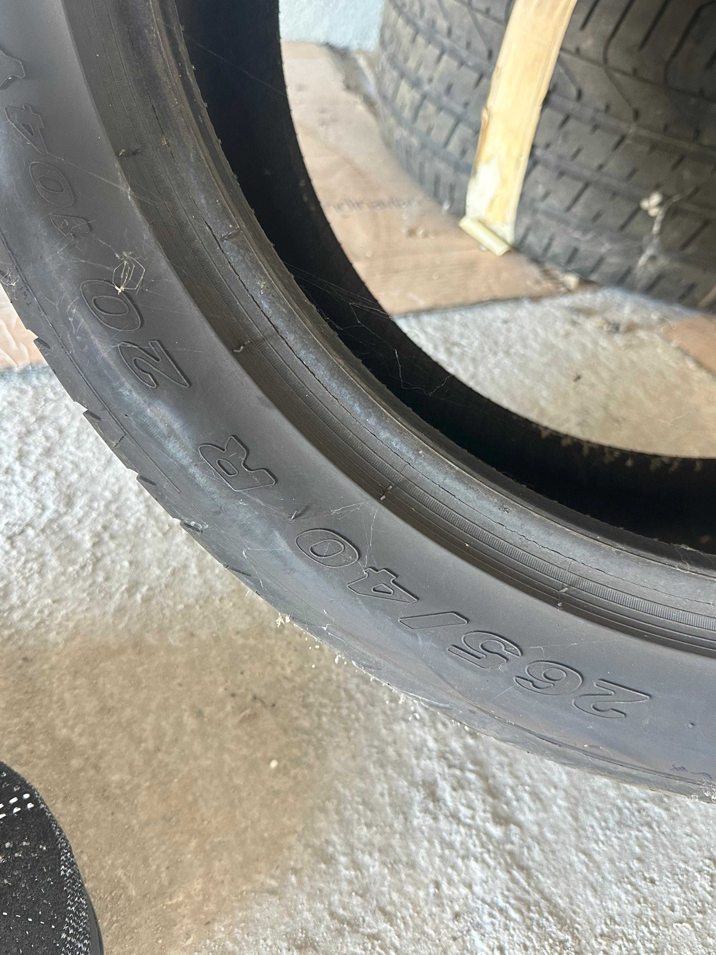 4бр. летни гуми 265/45/R20 Pirelli P Zero - като нови, от Audi A8L