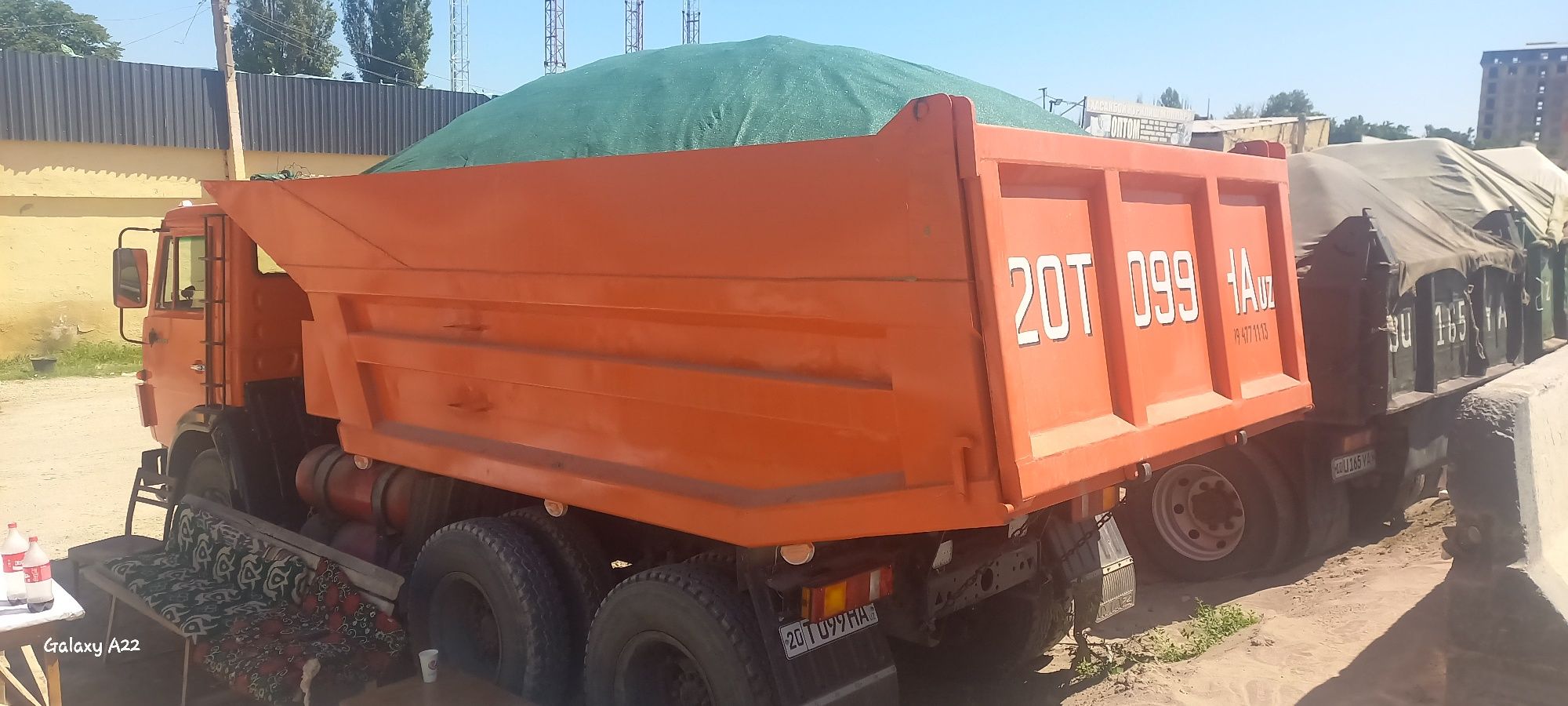 Kamaz va Zil xizmatlari...  Chinoz   Qum...